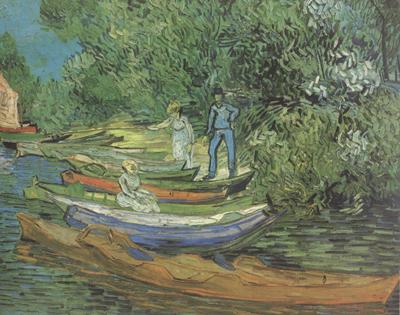 Vincent Van Gogh Bank of the Oise at Auvers (nn04) oil painting picture